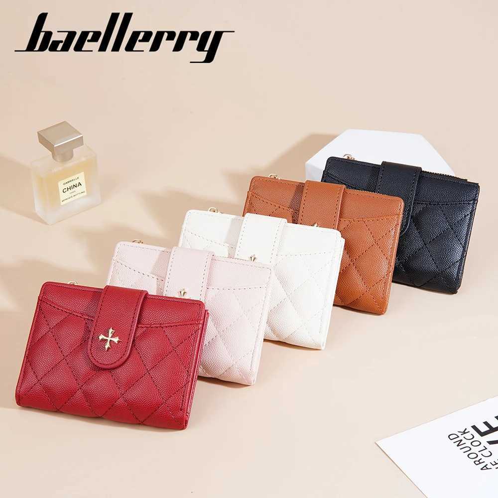 Baellerry Mini Zip Wallet for Women Gift - PU Multifunctional Travel Purse Slim RFID-Free Card CaseW251120