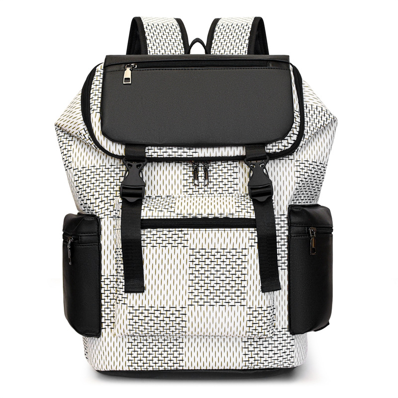 Free Shipping Personality Clamshell New Travel Backpack Large Capacity Out Sports Backpack Business Leisure Travel Backpack 2025