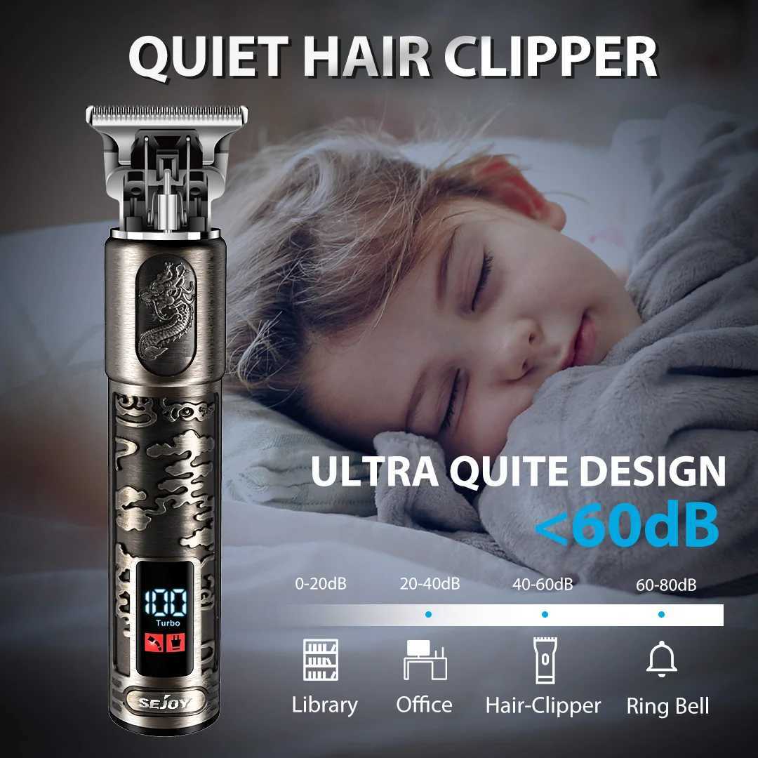 Sejoy Professional Hair Clipper kit for Men Cordless Electric Trimmers Rechargeable Hair Cutting MachineT251120