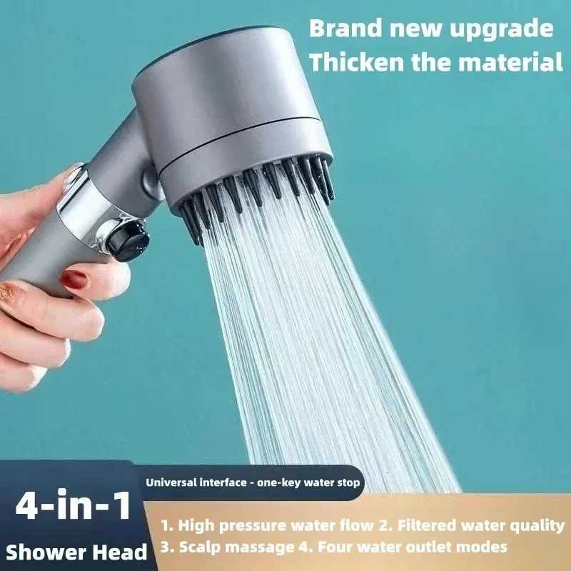 Shower Head High Pressure Head Rainfall High Preassure Water Saving Bathroom Accessary Pressurized Nozzle Universal AdaptationM251120