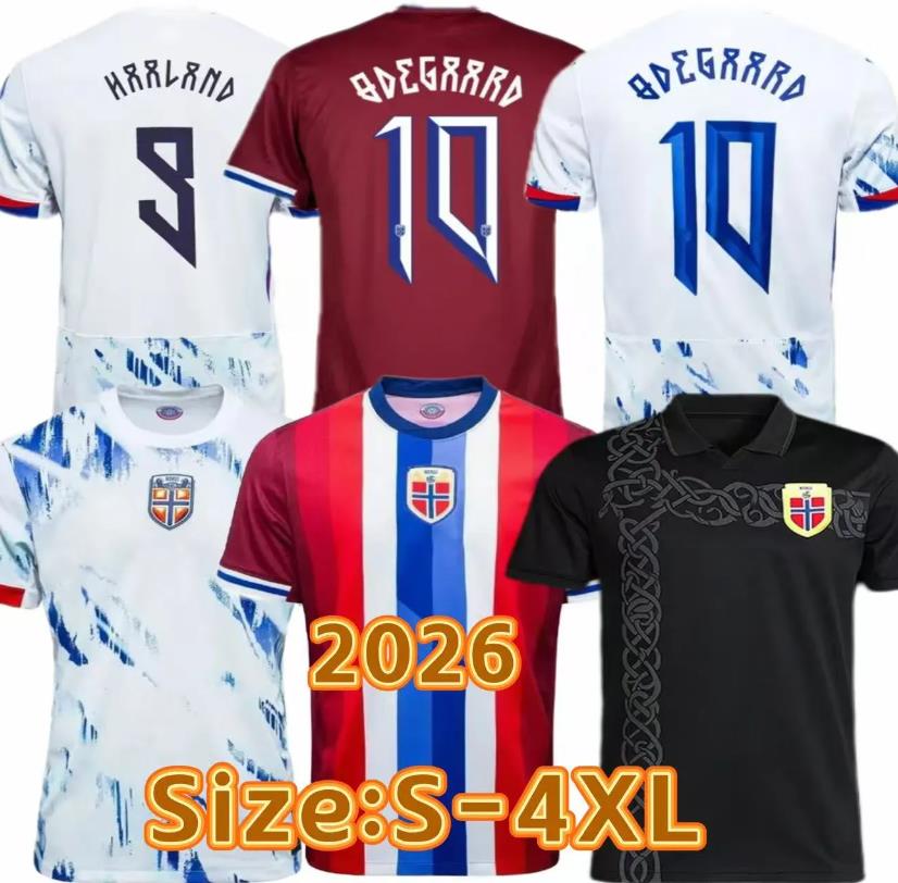 2026 Norway HAALAND 2026 World Cup soccer jerseys SORLOTH NUSA AASGAARD HORN MYHRE DONNUM RYERSON MOLLER WOLFE AJER STRAND