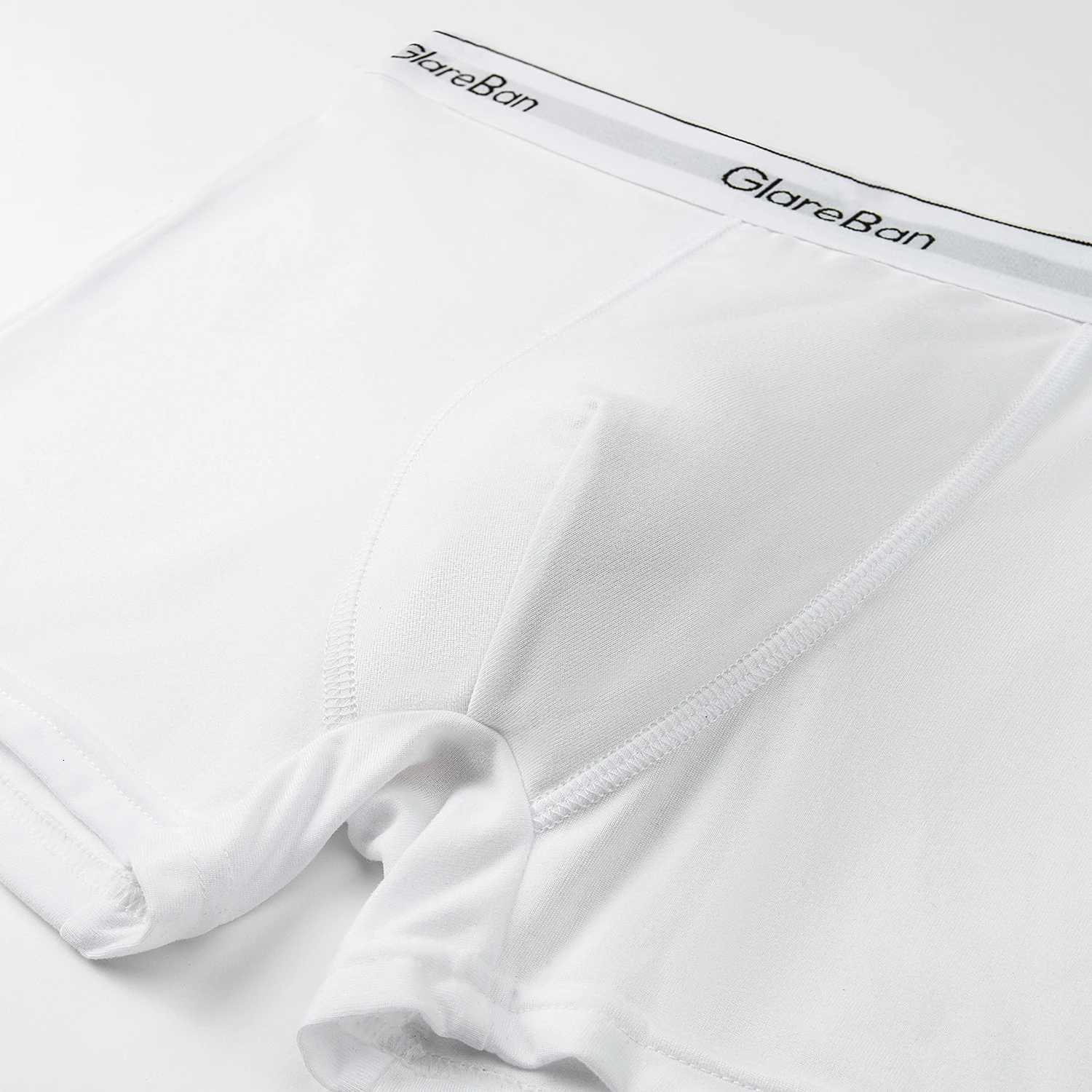 6pcs PaCK Brand White 2024 Men Panties PolyESTer Underwear Male Brand Boxer And Underpants For Homme Set Shorts Box SlipW251120