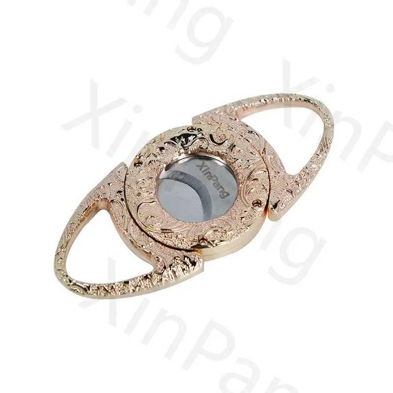 Portable Cigar Cutter Zinc Alloy Double Edge Gift Set Smoking AccessoriesC250419