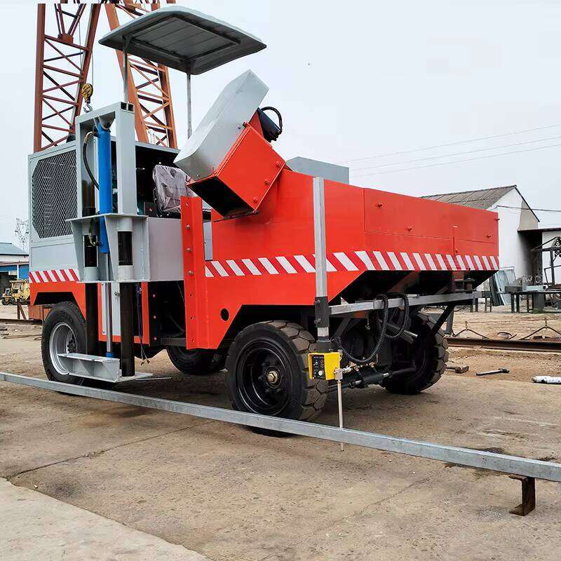 User-Friendly Concrete Curb Paver Machine With Simple Operation Panel Safety Alarm System for New Operators