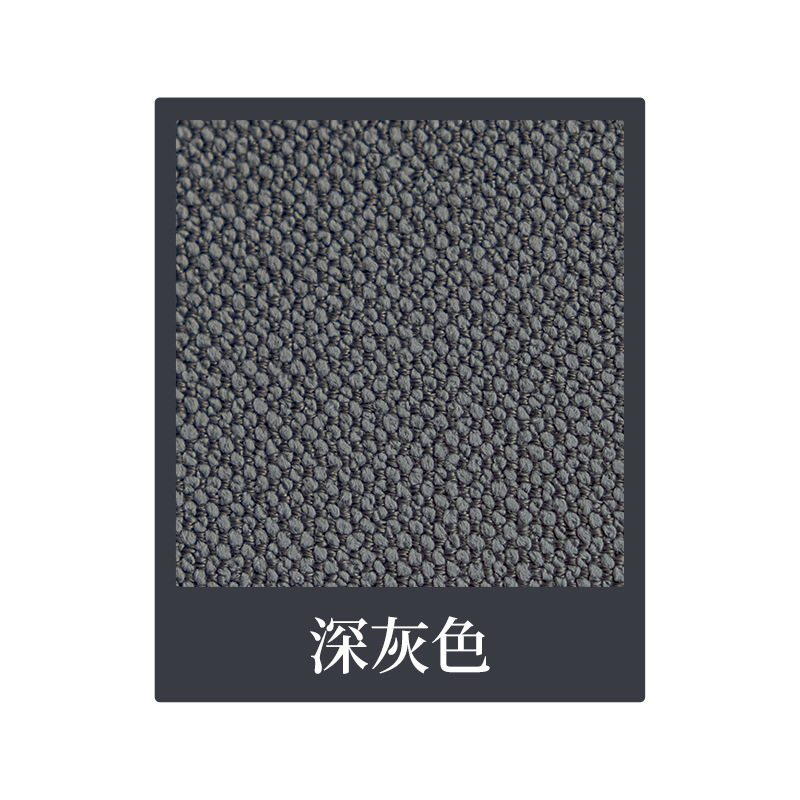 D329 modern simple high light-shielding cotton and linen curtains home decoration bay window living room bedroom sunshade curtain finished product