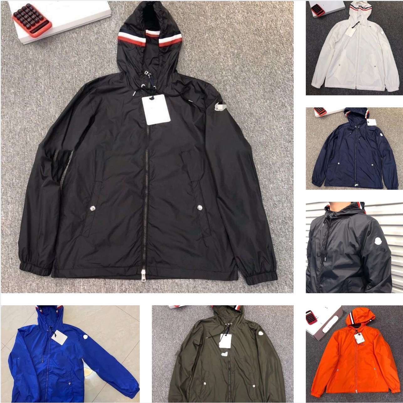 designer mens NFC jackets bomber windshield hooded jacket outerwear street Spring And Autumn coats