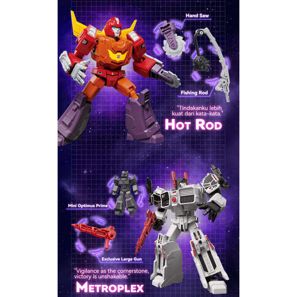 BLOKEES Figures Transformers Blind Box Galaxy Version Toys Mainan