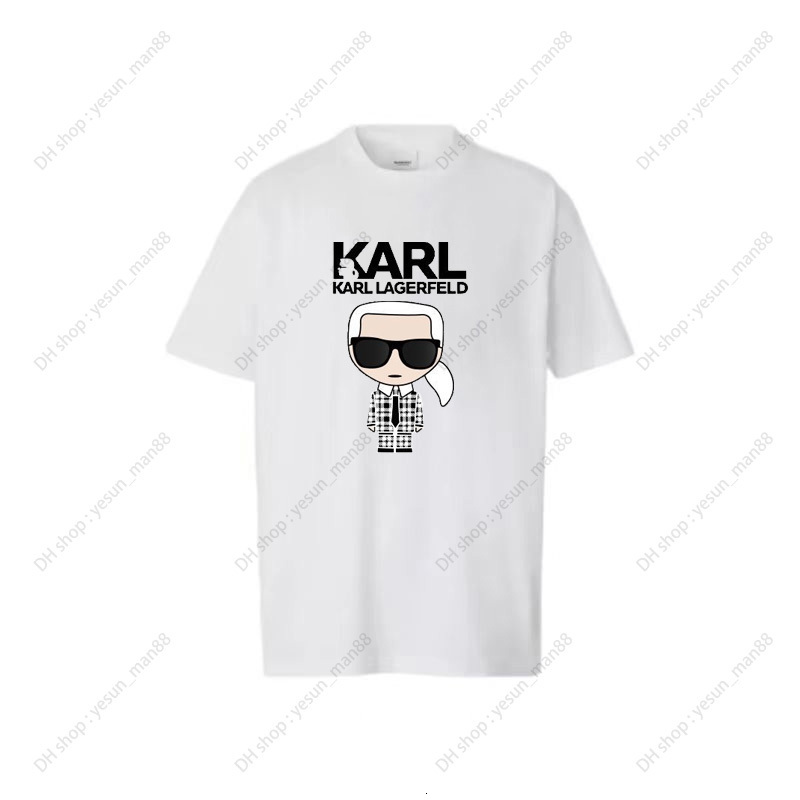 karl largerfieldly t shirt Men T Shirt Shirts Women And Man Short Sleeves Tshirt Summer Cotton Quality Casual T-Shirt With character karl lagerfieldies LZ. 0420