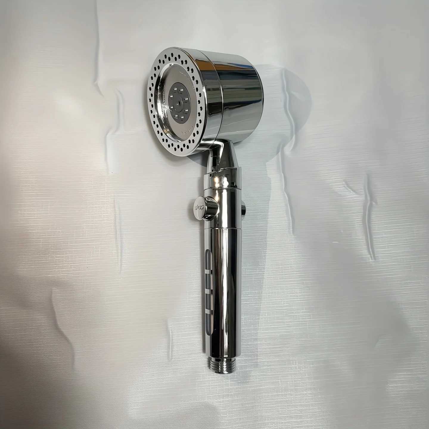 1pc 5-Mode Shower Head - ABS Handheld with Filter One-Touch Control Ergonomic Grip Bathroom Essentials for Family UseM251120