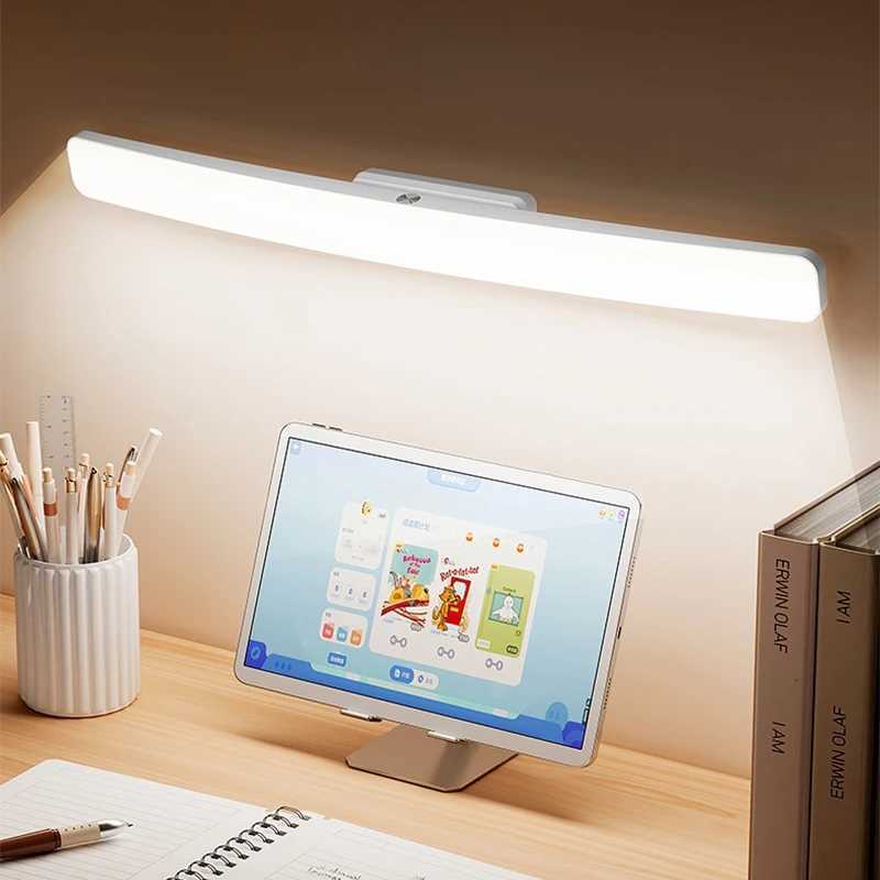 Desk Lamp Hanging Magnetic Table Lamp Led Usb Rechargeable Stepless Dimming Cabinet Closet Wardrobe Night Light M251120