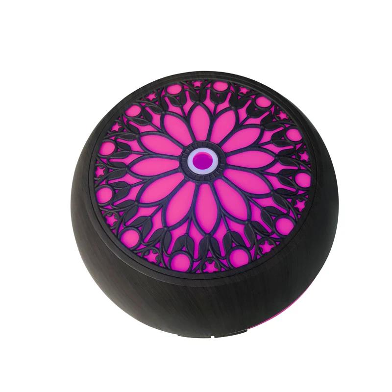 550ml Aromatherapy Diffuser Kit (6 Essential Oils Included) - Soundwave Tech, 3 Mist Modes, Wireless Control, Auto Safety Off