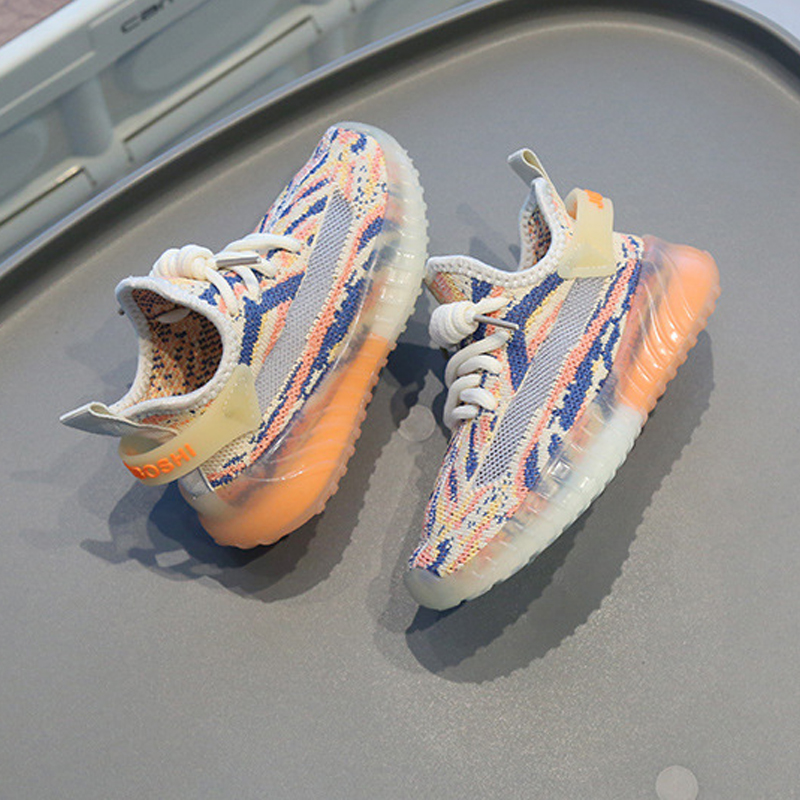 Boys Sneakers Kids Shoes Baby Casual Toddler Girls Running Children Sports Shoe Umshop Fashion Girl Flats Soft Patchwork Sneaker Size 21 - 32 U0525