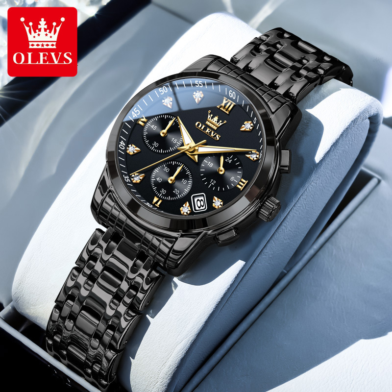 OLEVS Designer Women's Multi-functional Quartz Watches Business Waterproof Women's Watches Luxury Watches Free Delivery And Wholesale