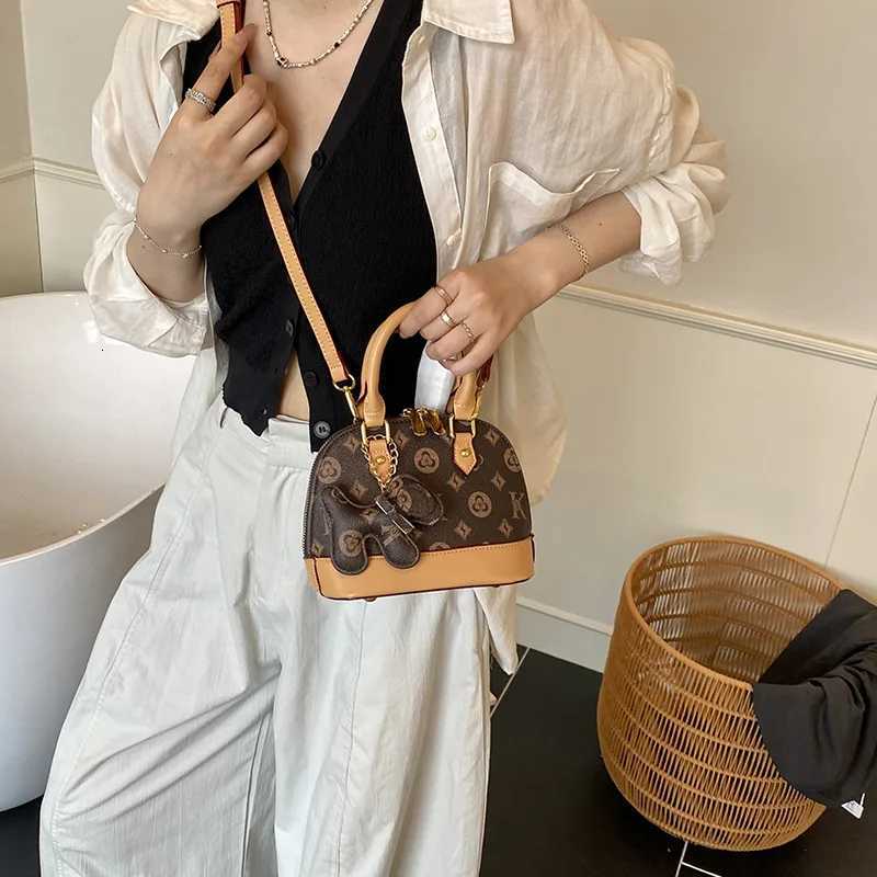 2025 Shell Crossbody Bag - Stylish Printed Shoder Purse for Wen Trendy Mini Handbag with Adjustable Strap Y251120