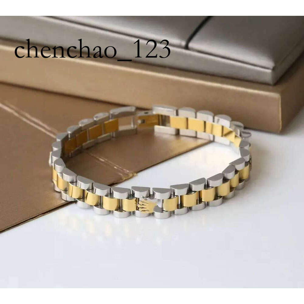 Hip hop rock wide 9mm 20cm chain bracelet dia 17cm Bangle Femme boy Letter white black Titanium Steel Bangles Gold Rose Sier Bracelets For Women men