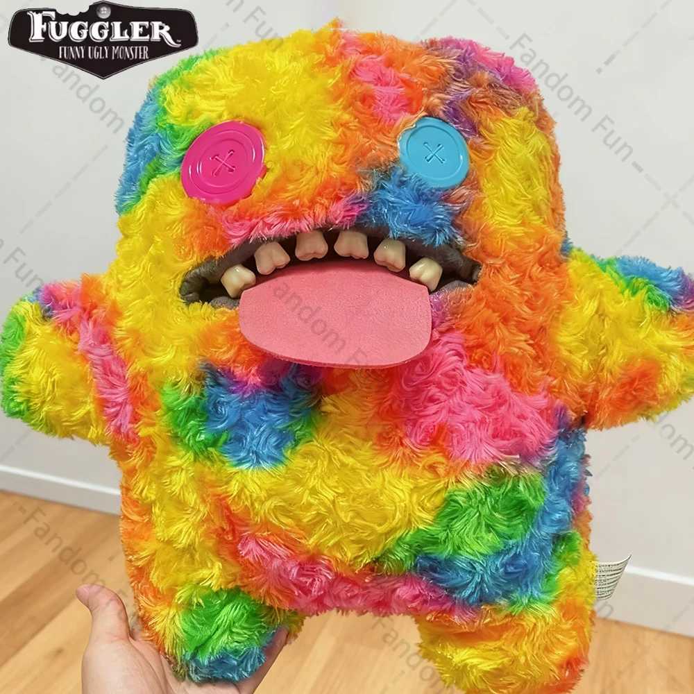 Big Fuggler Original Monster Plush Doll 44-50Cm Large-Sized Funny Ugly Tooth Monster Crazy Rabbit Fluffy Stuffed Cushion PillowXJ251120