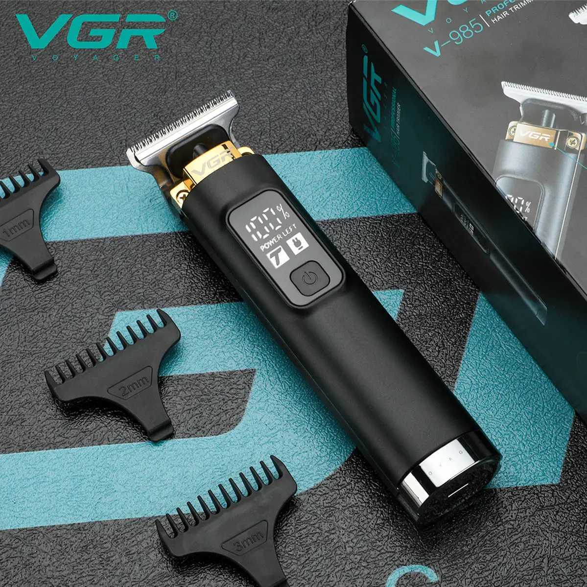 VGR 985 Hot Sale Hair Cutting Machine Metal Cordless Professional Hair Trimmer for MenT251120