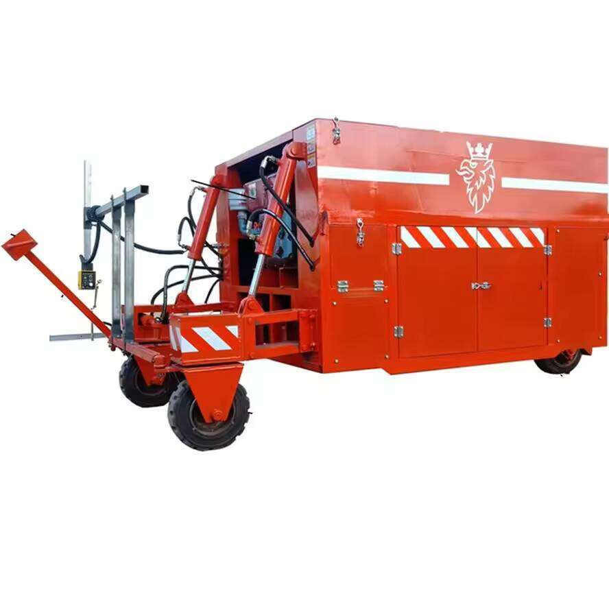 Slipform Paver Curb Stone Machine Used for Slope Protection