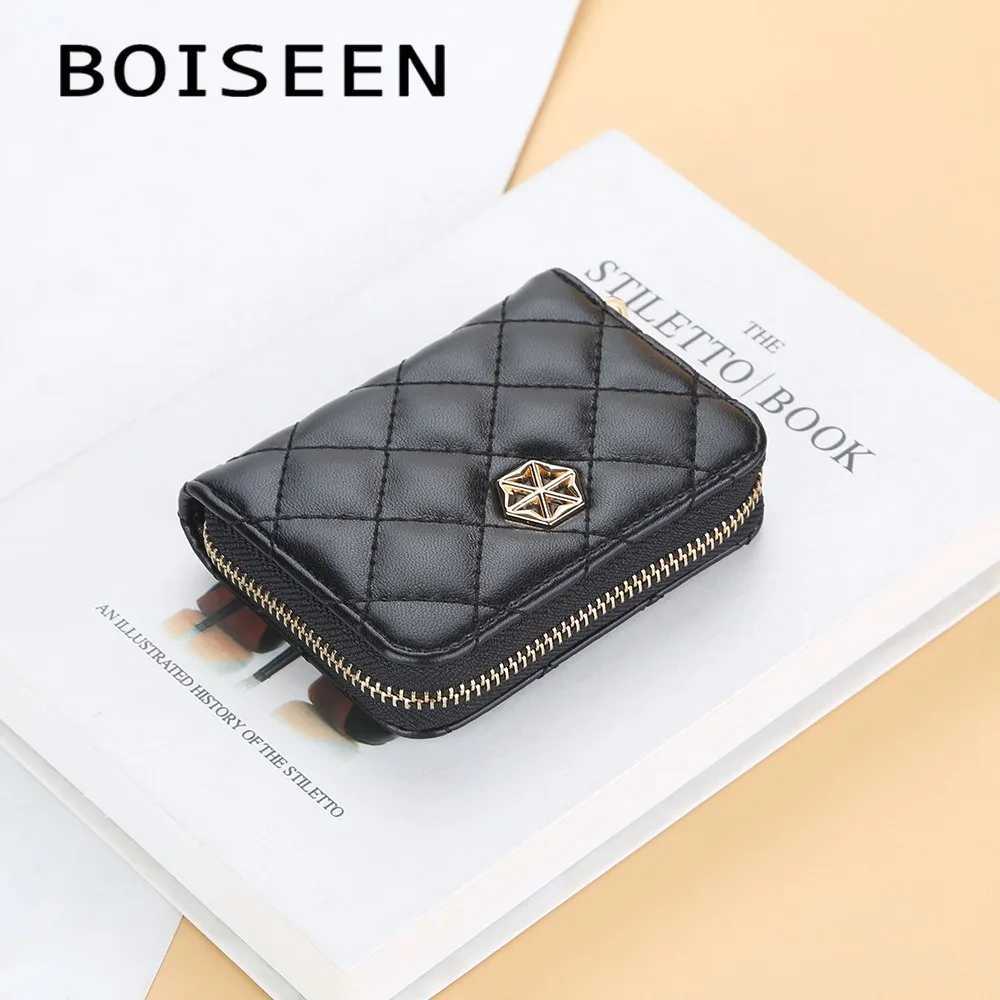 Summer 2025 Mini Coin Purse Women - Pu Compact Wallet with Keychain Slim Card Slots Zipper Pocket Kawaii StyleW251120