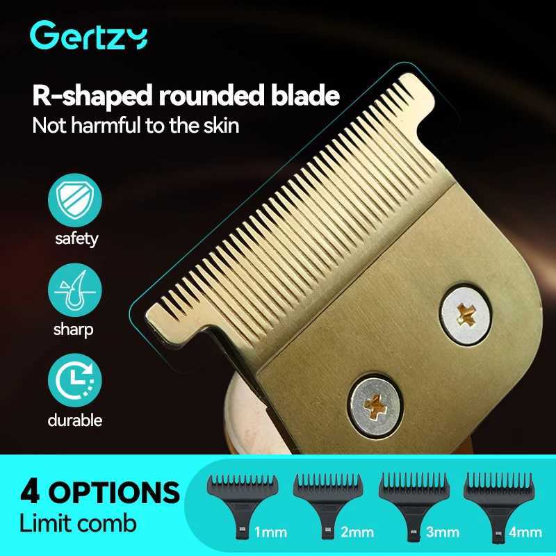 1 set/2 mens professional set with fine USB charging pattern suitable for hair cutting and long hair shavingT251120