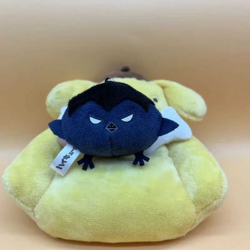 Haikyuu Anime Crow Sugawara Koushi Ryunosuke Tanaka Plush Toys Hobbies Kawaii Stuffed Doll Bag Decoration Keychain Gifts Girls G251120