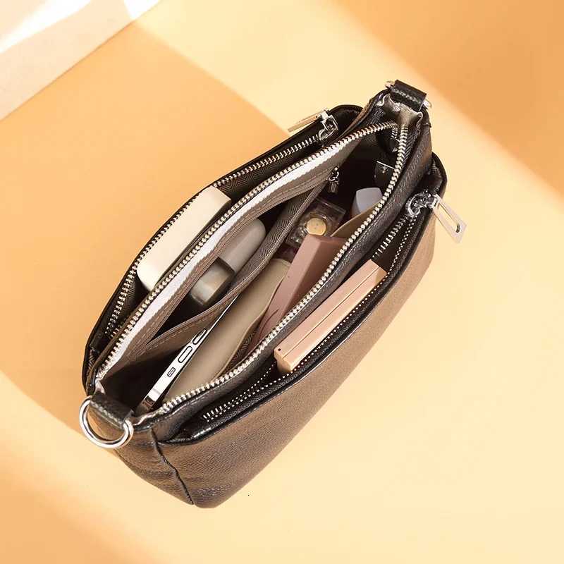 2025 High Quality Genuine Leather Wen Shoder Crossbody Bag Fi Large Fem Handbag Purses Luxury Ladies Tote Sac A Main Y251120