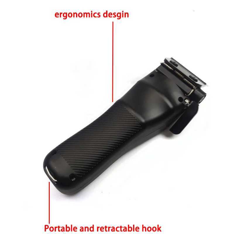 4500 mAh Professional Hair Clipper Electric Mens Trimmer with 8000RPM Seat Charging Large Capacity Battery DLC Coated BladesT251120