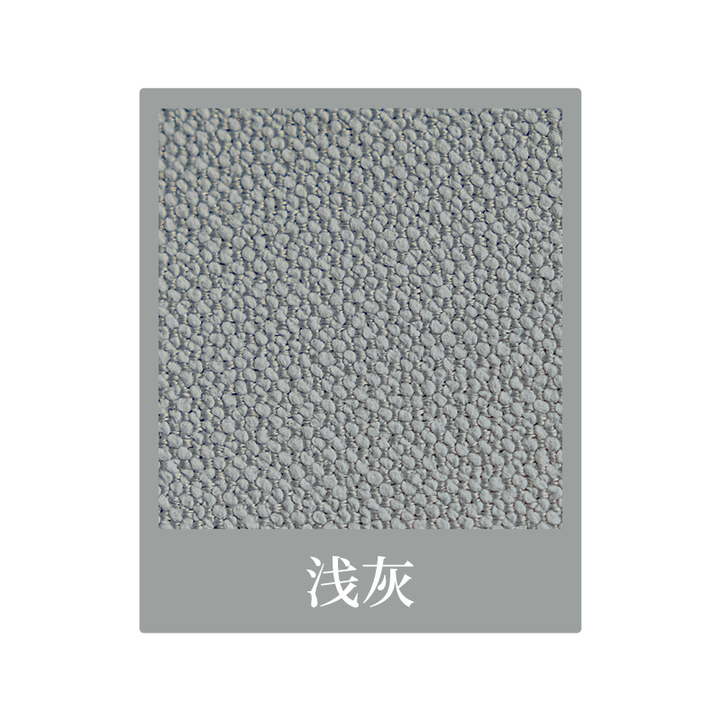 D330 Shaoxing Keqiao modern simple high light-shielding cotton and linen curtains home decoration bay window living room bedroom sunshade curtain