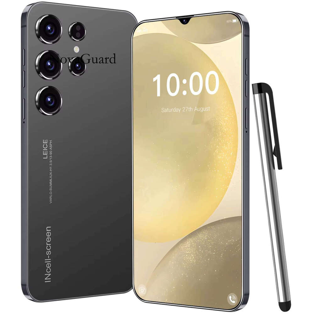 Samsum S25 Ultra 5g smartphone 7.3-inch high-definition organic light-emitting diode ten core Android phone, French and English versions