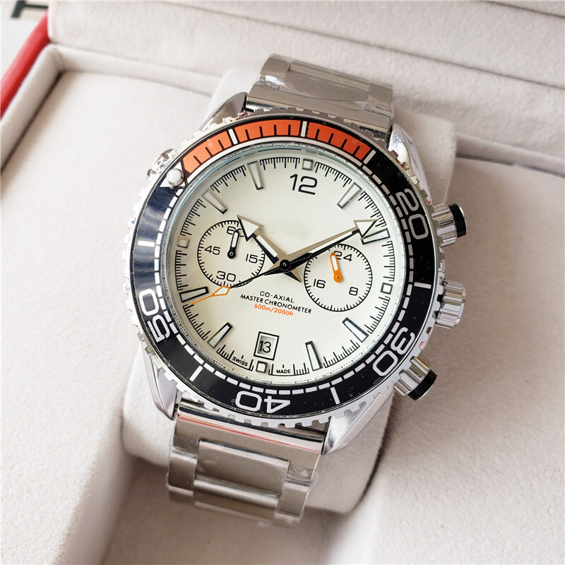 Hippocampus Series Stainless Steel Men's Trendy Classic Quartz Watch