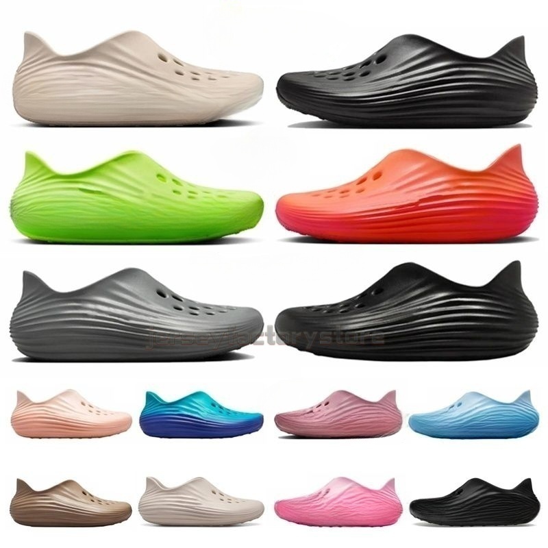 reactx rejuven8 Designer Sandals Summer Slides Platform Slippers Triple Black Light Orewood Brown Green Strike Mans Women Outdoor Sports Beach waterproof shoes