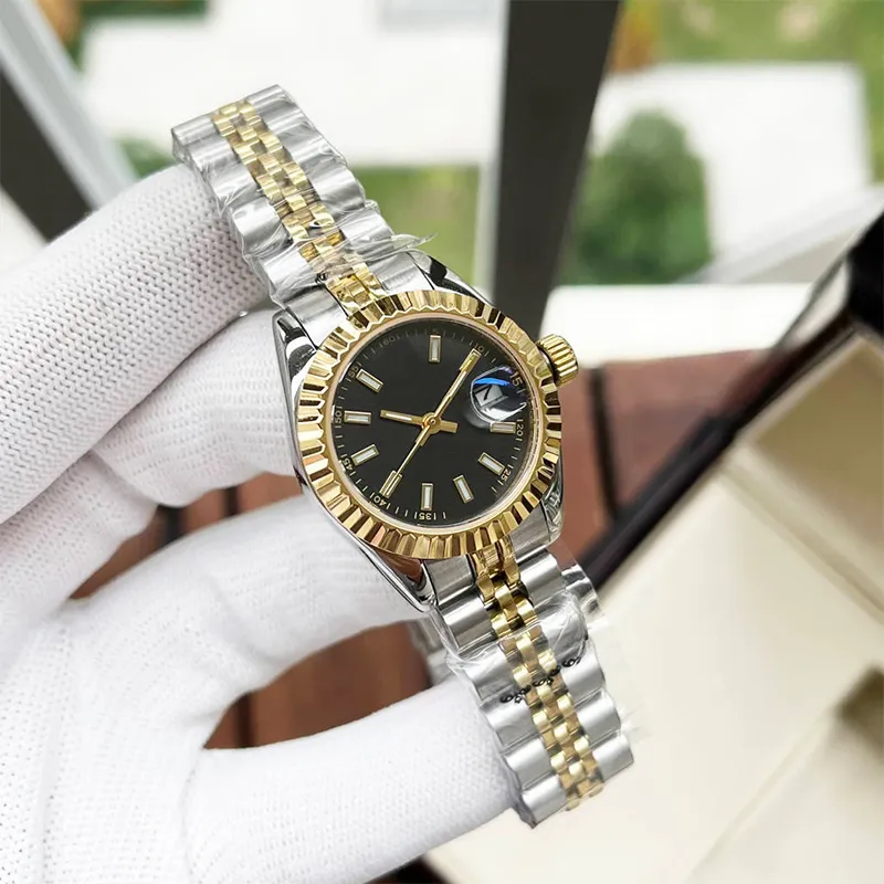 NEW Women's Watch High Quality Automatic Mechanical Watch Stainless Steel Diamond Luxury 28mm designer watch