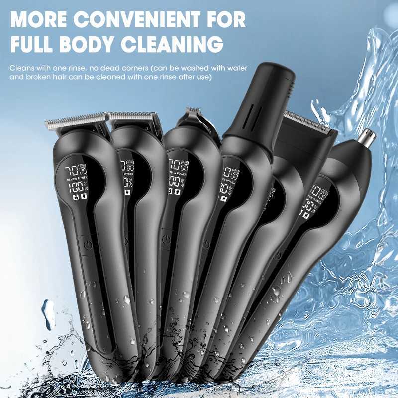 Unicorn 6-in-1 Hair Clipper Underarm Hair Nose Hair Treatment Full Body Shaving Machine Multi functional Electric Push ClippT251120
