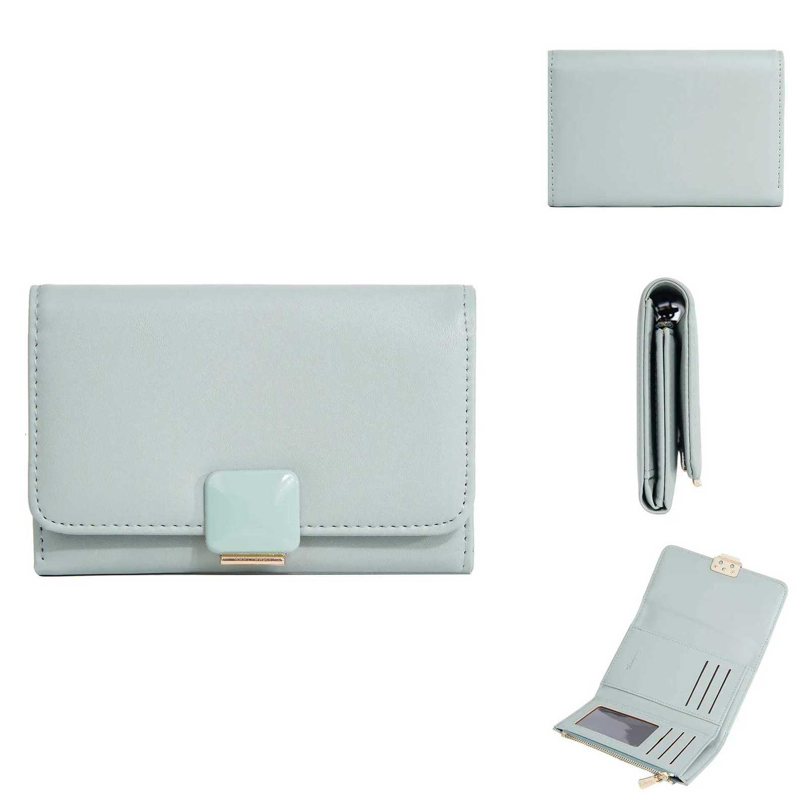 New Luxury Women PU Leather Fashion Short Wallet Multi-slot Card Holder Zipper Hasp Purse Red Coin Clutch Bag Carteira FemininaW251120