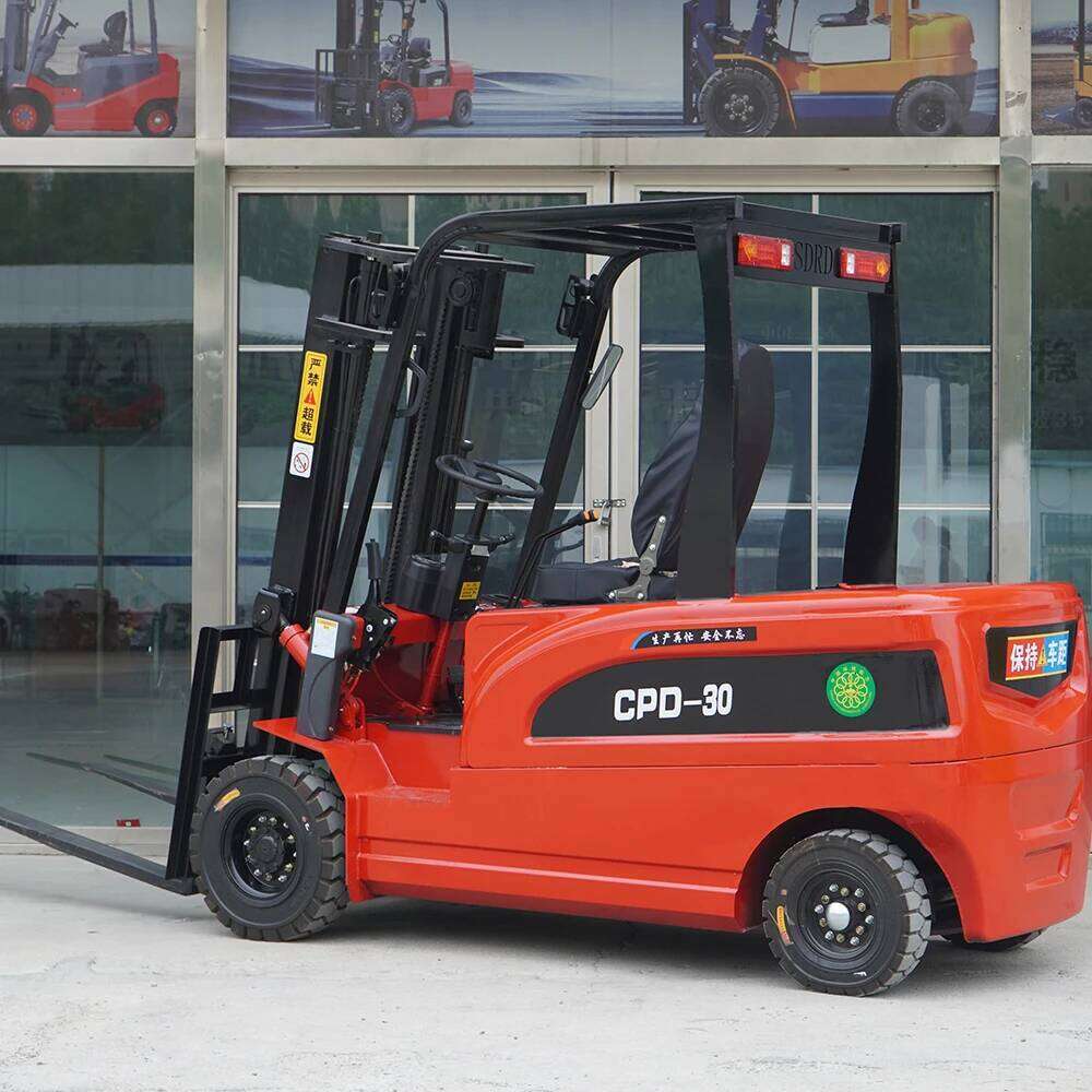 2025 New Electric Forklift 3ton 2ton 1ton Heavy Duty Fully Electrical Hydraulic Pallet Handling Stacking Lifting Fork Lift