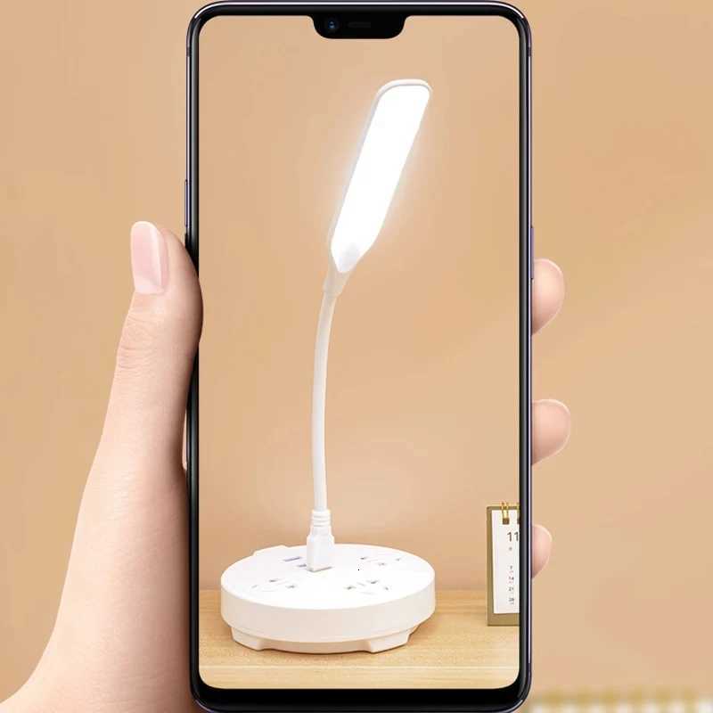 Portable Eye Care LED Book Light Students Study Reading Lamp Laptop Keyboard PC Lighting Night Light USB Plug Desk Lamp M251120