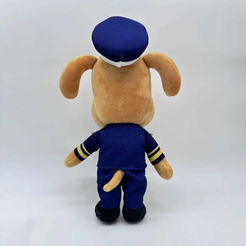 New Sheriff Labrador Dog Plush Toy Security Sergeant Labrador Wolf Dog Cartoon Doll Boys Girls Soft Stuffed Toys Children Gift G251120
