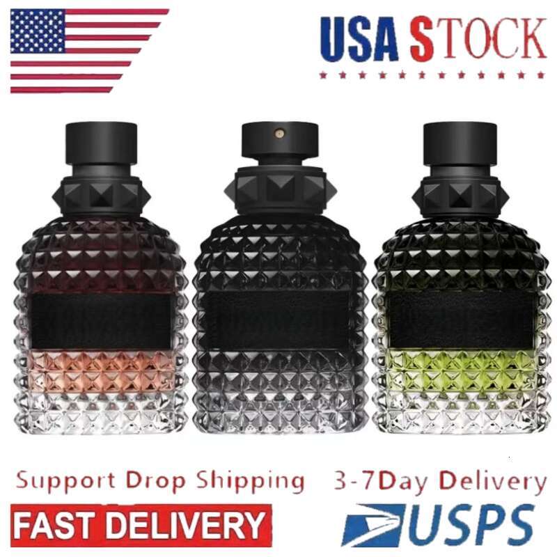 Born in roma Intense Perfume Fragrance Parfum 100ml Long Lasting Smell Brand Man Women EDP Neutral Unisex Perfumes Cologne High Quality US 3-7dya Fast Delivery