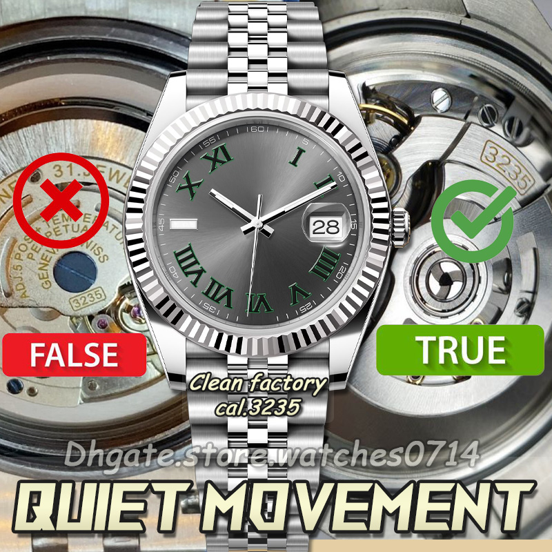 Clean Watch Mens Watch Designer Watches Mens Top Quality Clean Factory Date Just Cal.3235 Movement Mechanical Watch 904L Sapphire Waterproof 100M With box card