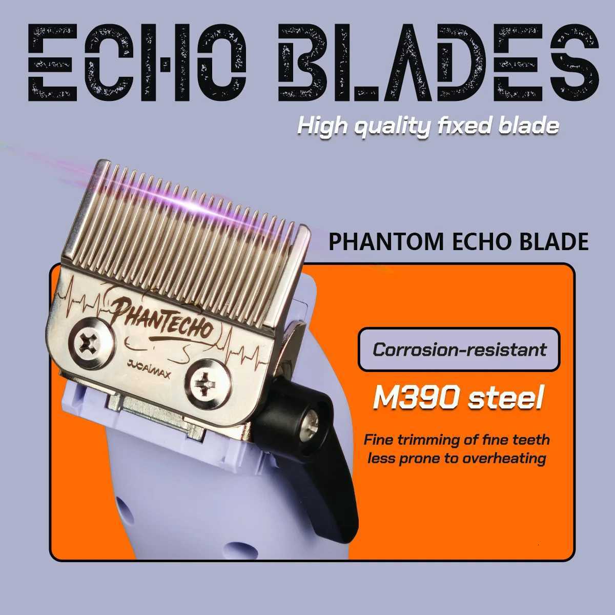 JUCAI MINICANDY 7200RPM Brushless Motor Professional Hair Clipper Noiseless Blade Purple Trimmer Shaver for Man Barber ShopT251120