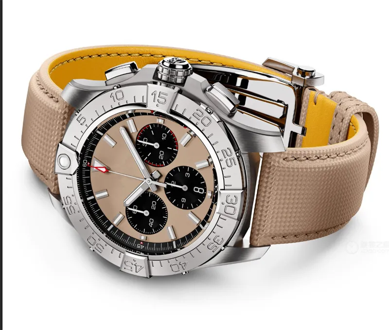 Mens watches new quartz movement Stainless Steel multifunctional chronography Solid Clasp Montre de luxe 1884 men wristwatches tling 04