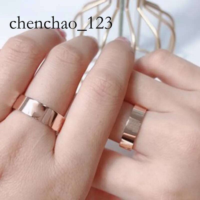 Designer Love Ring Unisex Men Women Couple Rings Jewelry Gift size 5-11