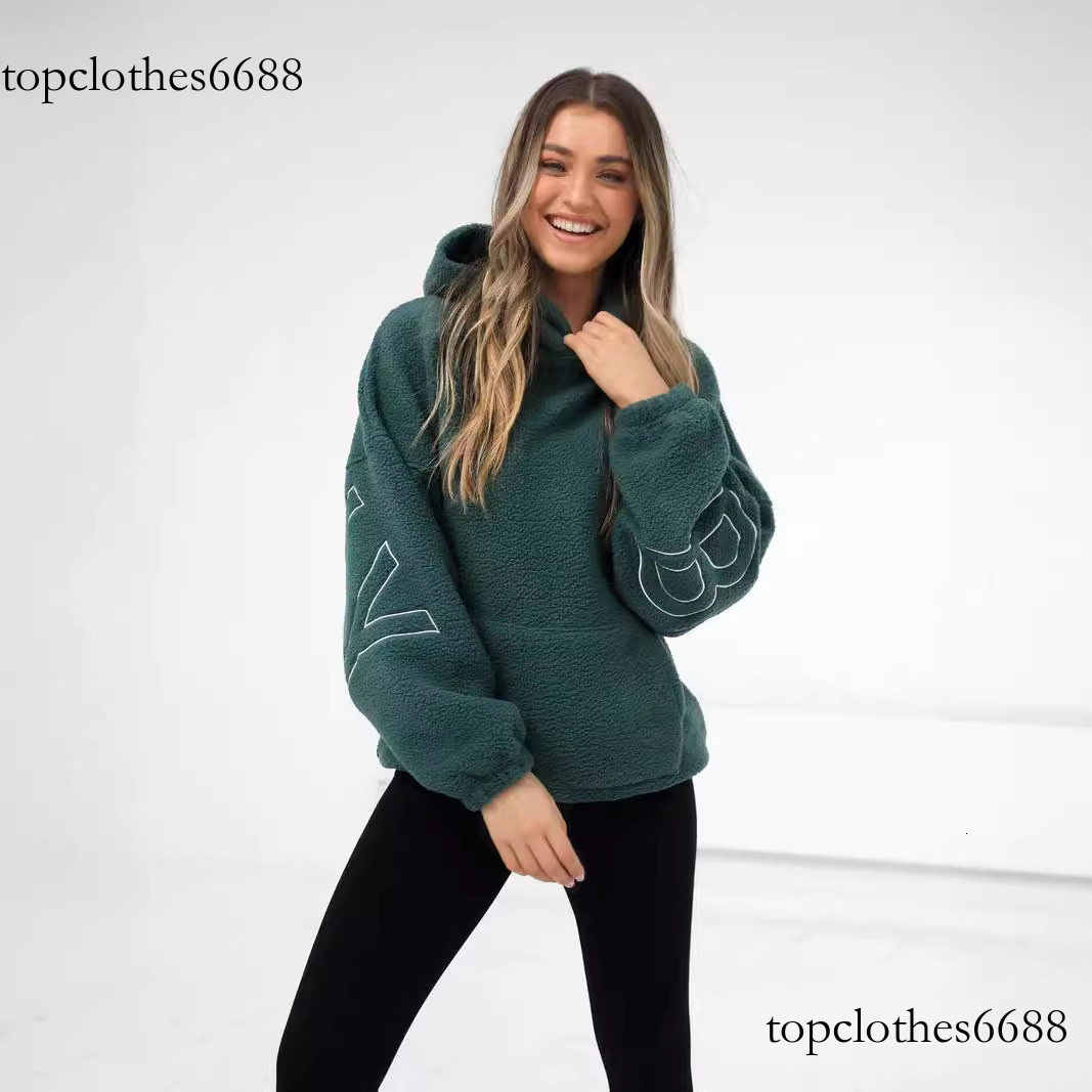 Designer women hoodie 2025 Sweatshirt Jacket New Particle Fleece Embroidery Autumn Winter Fashion Brand Thickened