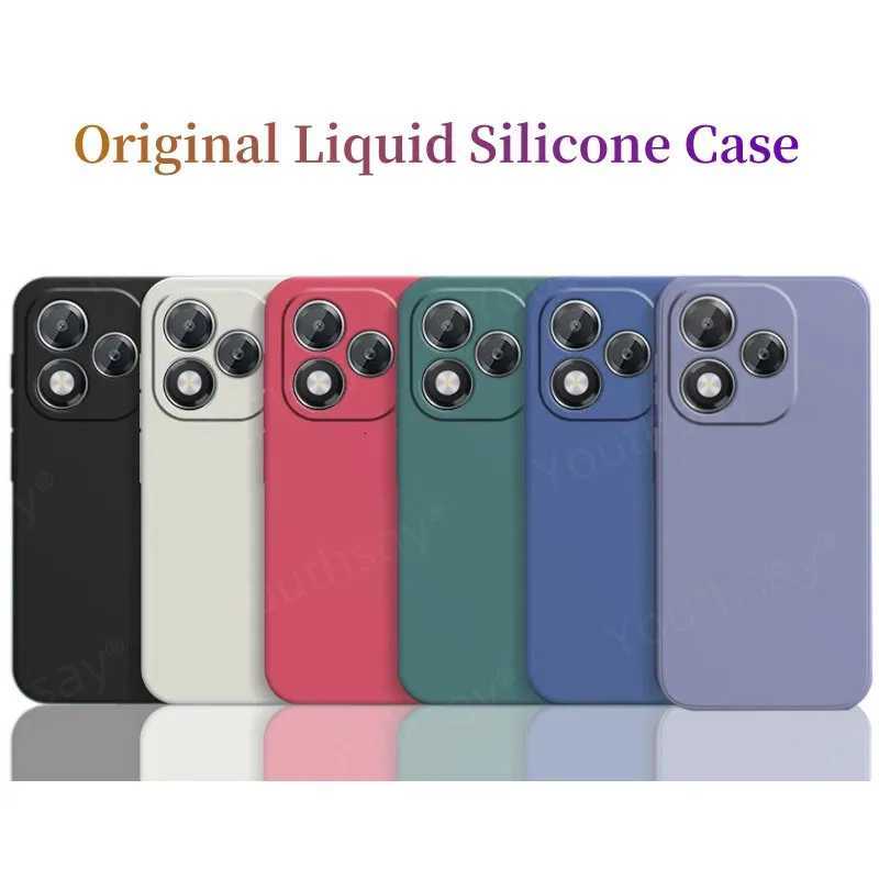 Luxury Case For Honor 400 Lite Cover Honor 400 Lite Fundas Coque Soft Liquid Silicone TPU Phone Case Honor 400 LiteW251120