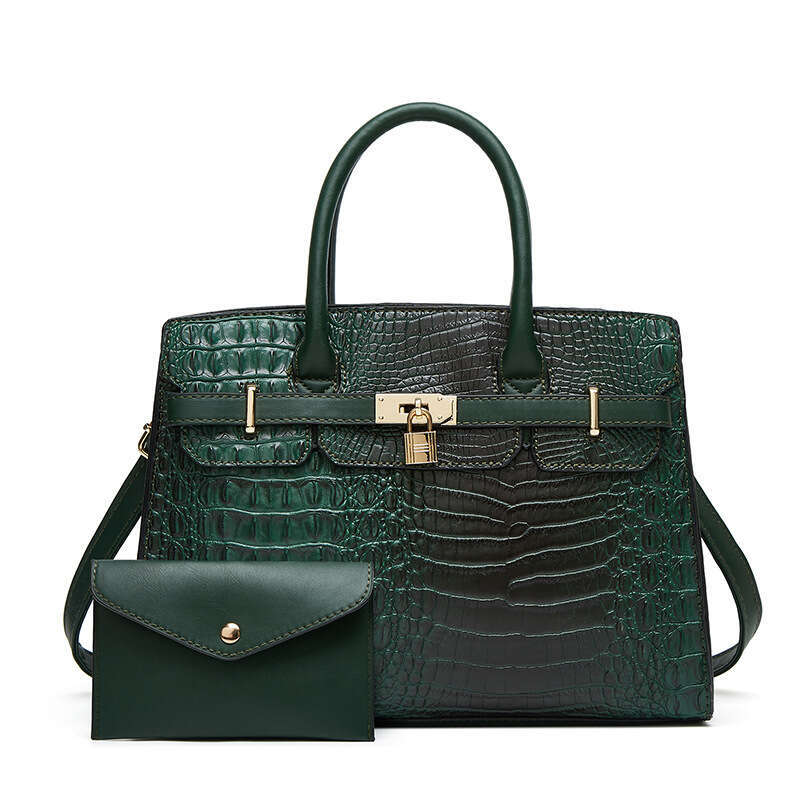 Designer Bag 2024 Mother And Child New Women's Trendy Tote Large Capacity Shoulder Bag, Two Piece Set