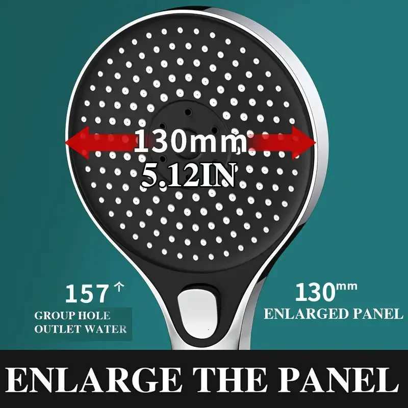 Large Panel Water Outlet High Pressure Shower Head Super Powerful Bathroom Universal Shower Head Combination SetM251120