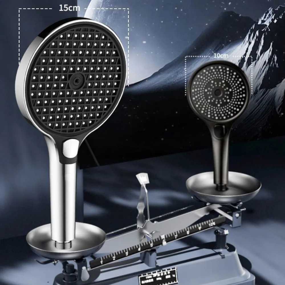 15cm Large Panel Boost Filter Shower Head Three-speed Home Bathroom Large Water Flow Shower Filter Shower SetM251120