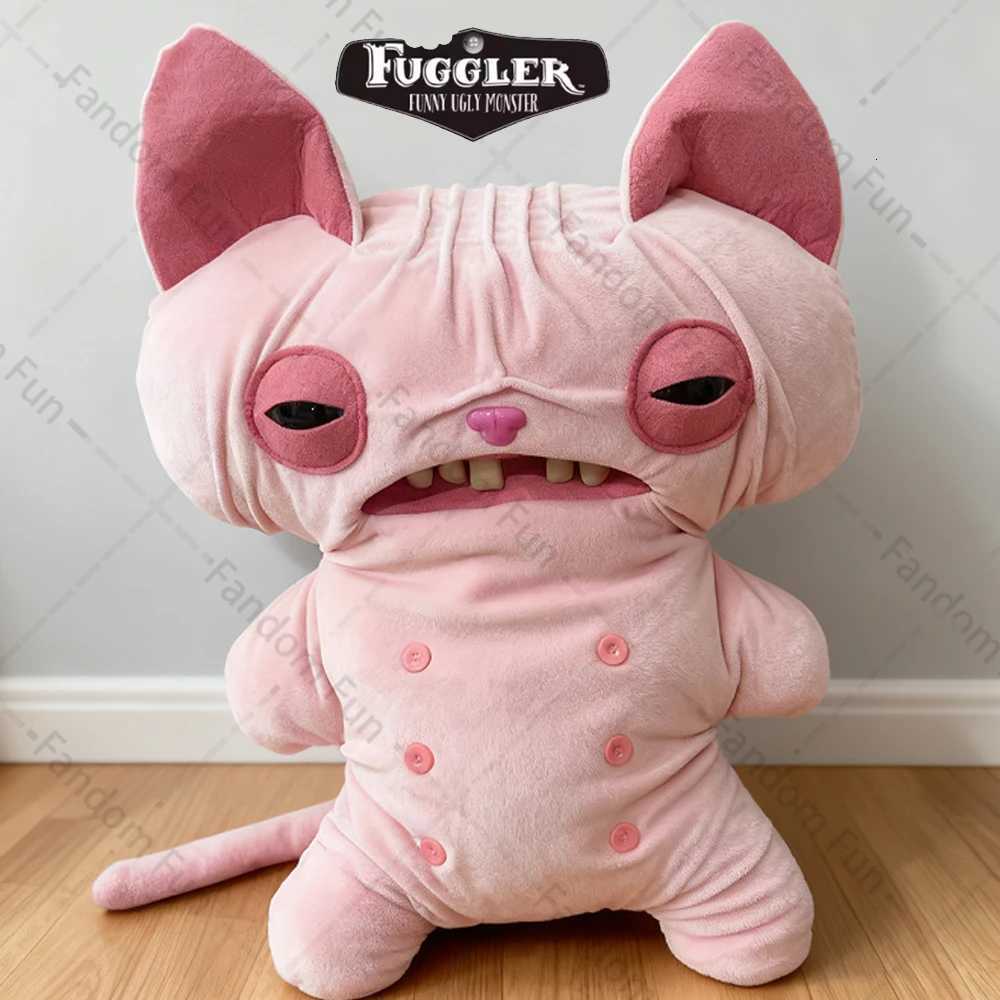 Big Fuggler Original Monster Plush Doll 44-50Cm Large-Sized Funny Ugly Tooth Monster Crazy Rabbit Fluffy Stuffed Cushion PillowXJ251120