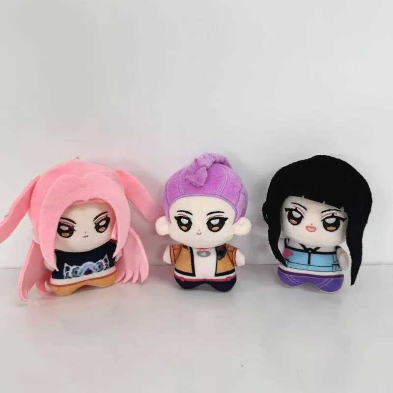 10cm K-pops Demons Hunters Plush Toy Pendant Anime Saja Boys Stuffed Doll Anime Figure Rumi Keychain Dolls Zoey Room Decor Gift G251120