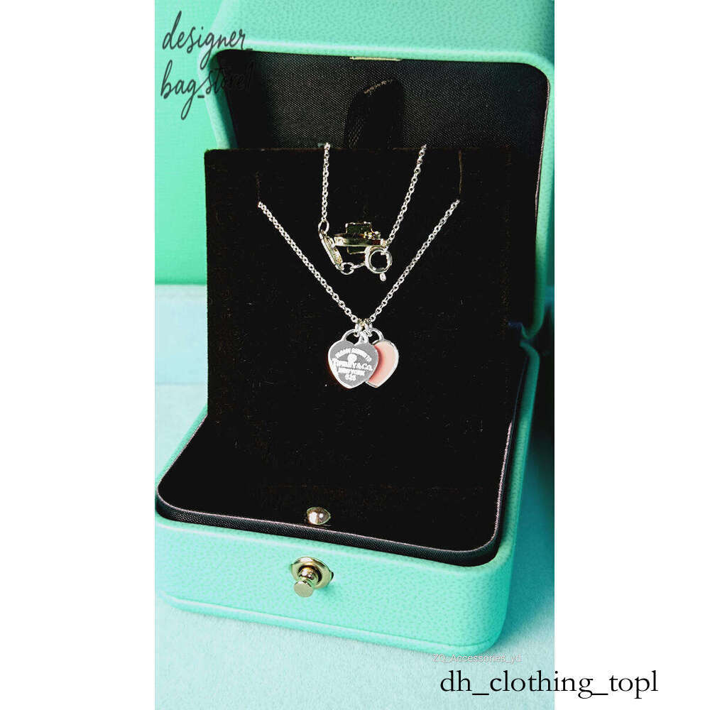 Tiffanyxx Jewlery Jewelry Woman Designer Gold Tiffnaylies And Co Necklace Lustrous Tiffamylys Pendant Romantic Style Engraved C6c